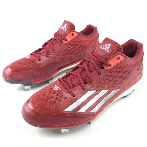 Adidas Baseball Cleats Size 12 Boost Metal Icon Po - Picture 1 of 8